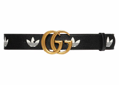 Gucci x adidas GG Marmont Belt Black/White