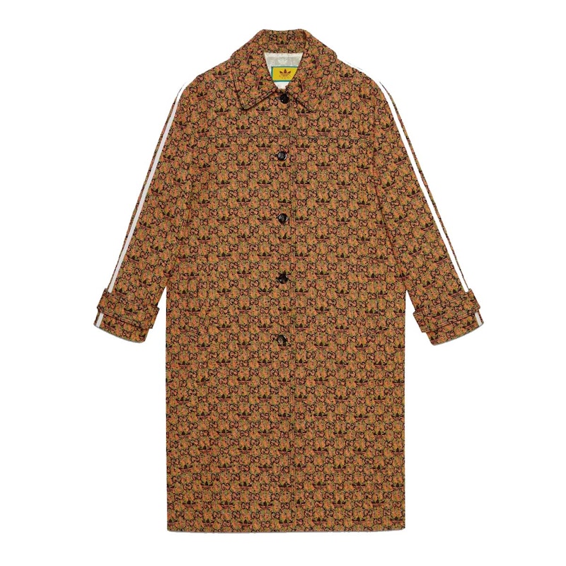 Gucci x adidas GG Trefoil Coat Black/Orange