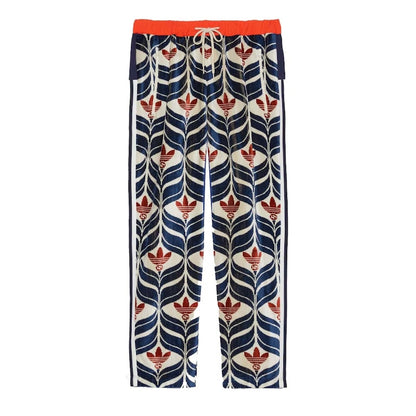 Gucci x adidas Interlocking G And Trefoil Pant Ivory/Blue/Red