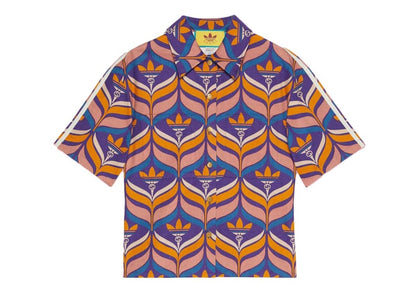 Gucci x adidas Interlocking G And Trefoil Shirt Orange Multicolor