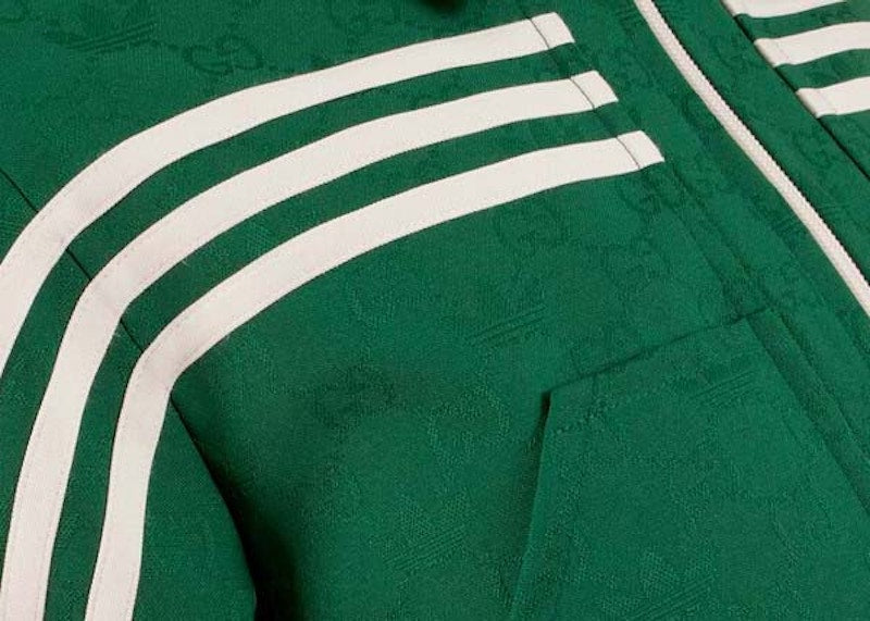 Gucci x adidas Jacquard Jacket Green