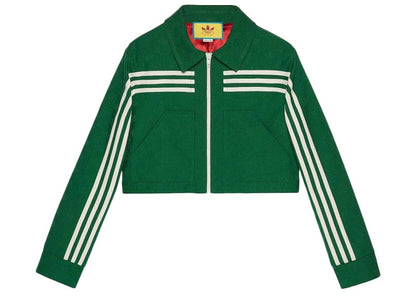 Gucci x adidas Jacquard Jacket Green