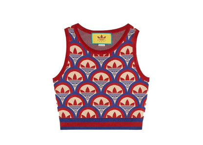 Gucci x adidas Jacquard Top Red/Blue