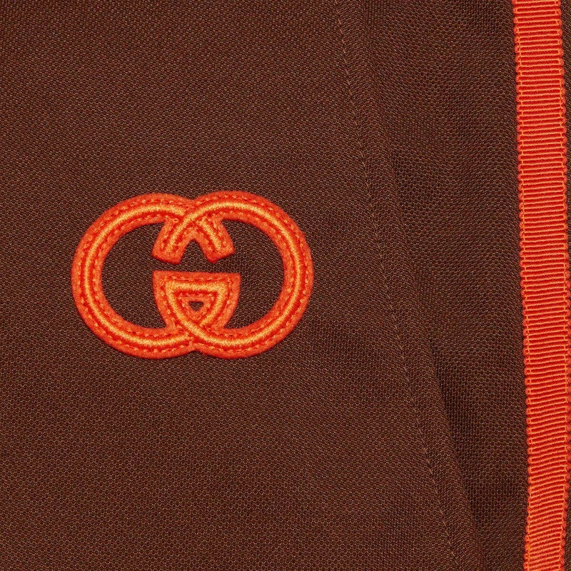 Gucci x adidas Jersey Pant Dark Brown
