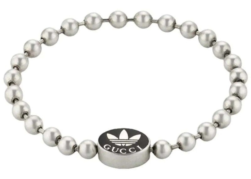 Gucci x adidas Logo Bracelet Black