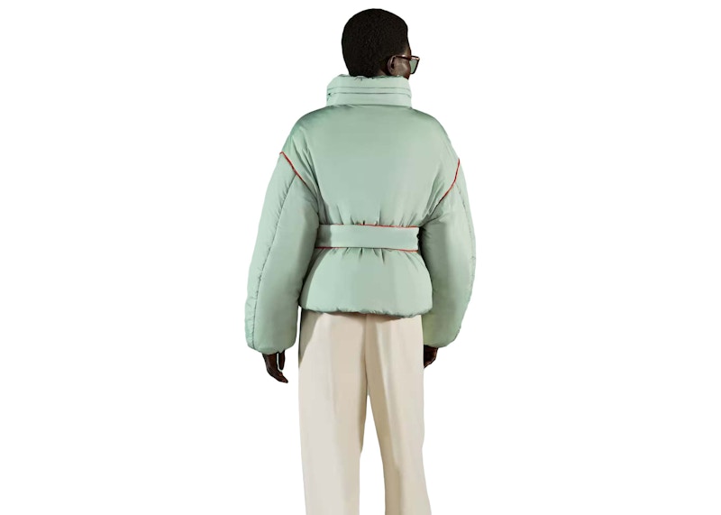 Gucci x adidas Padded Nylon Bomber Mint Green