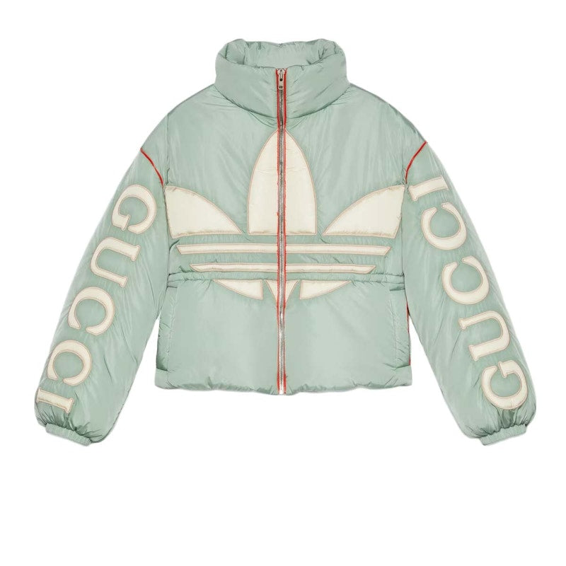 Gucci x adidas Padded Nylon Bomber Mint Green