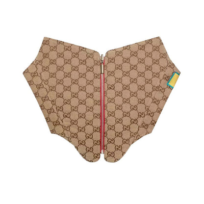 Gucci x adidas Reversible Cotton Corset Red/Beige/Ebony
