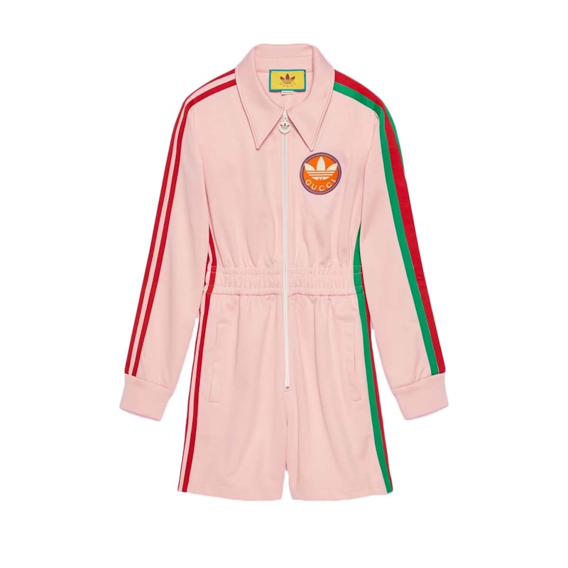 Gucci x adidas Short Jumpsuit Pink