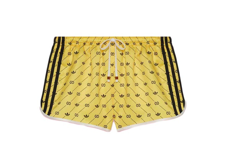 Gucci x adidas Shorts Yellow/Black