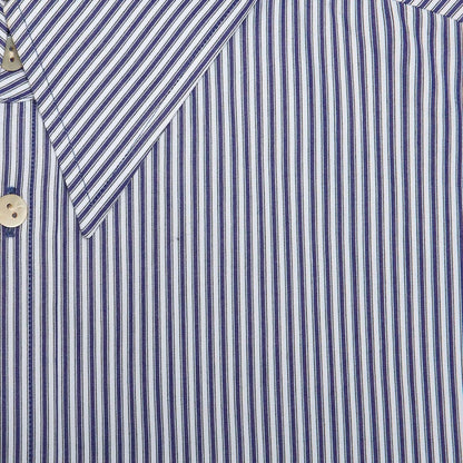Gucci x adidas Striped Cotton Shirt Blue/White
