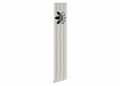 Gucci x adidas Striped Silk Neck Bow Ivory/Black
