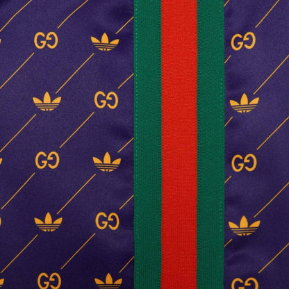 Gucci x adidas Trefoil Print Jacket Blue/Green