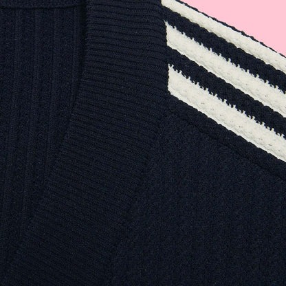 Gucci x adidas Viscose Cardigan Dark Blue