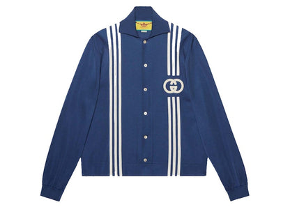 Gucci x adidas Viscose Shirt Blue