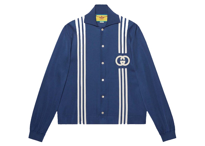 Gucci x adidas Viscose Shirt Blue