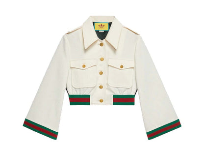 Gucci x adidas Web Jacket White