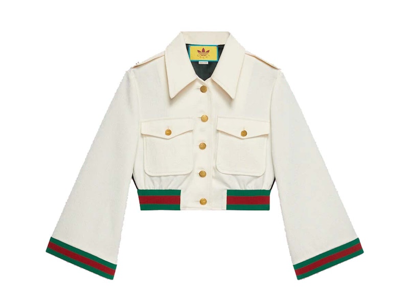 Gucci x adidas Web Jacket White