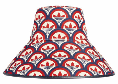Gucci x adidas Wide-Brimmed Hat Red/Blue