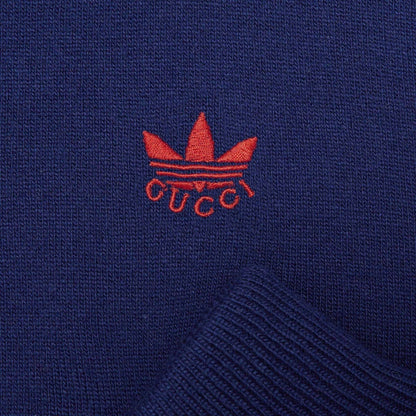 Gucci x adidas Wool Sweatshirt Dark Blue