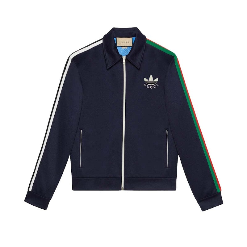 Gucci x adidas Zip Jacket Navy Blue