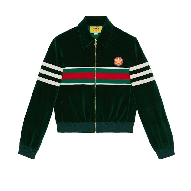 Gucci x adidas Zip Jacket Green