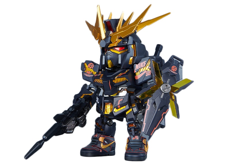 Bandai Gundam x Nike SB Unicorn QMSV RX-0 Banshee 02 (Destroy Mode) Action Figure