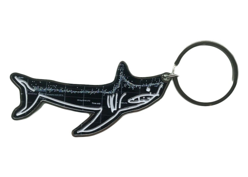HENI Damien Hirst The Currency Shark Keychain Black