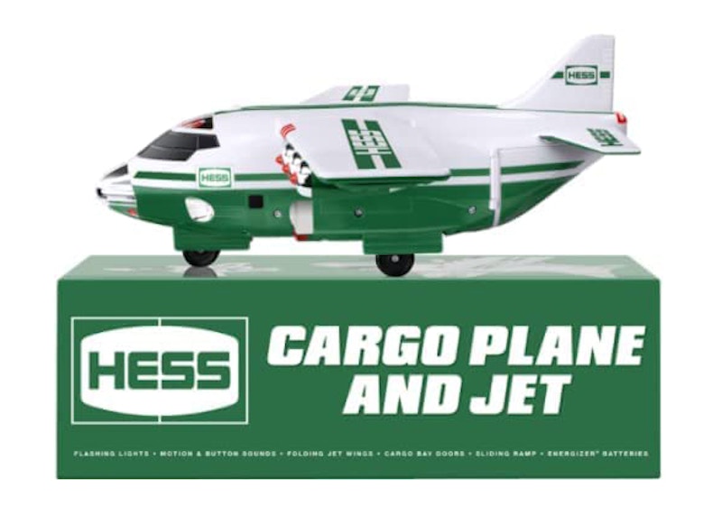 HESS Toy Truck Cargo Plane and Jet Figure