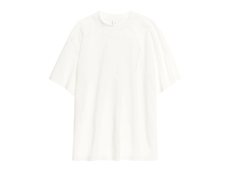 H&M x Glenn Martens Motif T-shirt White