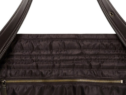 H&M x Glenn Martens Oversized Tote Bag Dark Brown