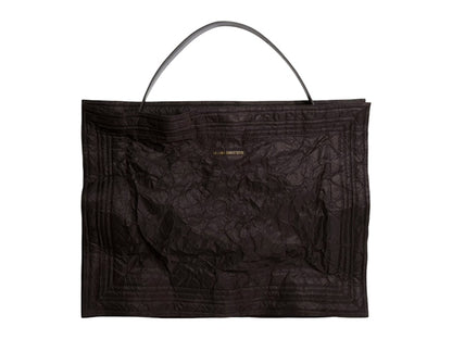 H&M x Glenn Martens Oversized Tote Bag Dark Brown