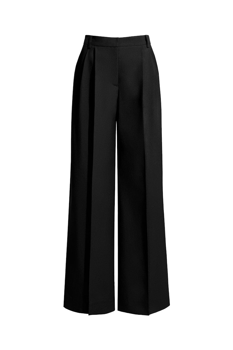 H&M x Magda Butrym Tailored Wool Pants Black