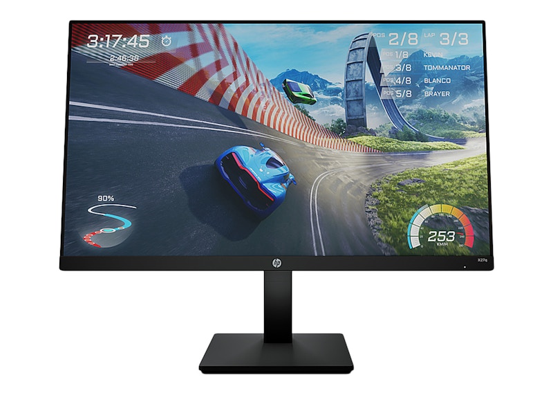 HP 27 Inch IPS Quad HD AMD Gaming Monitor X27q Black