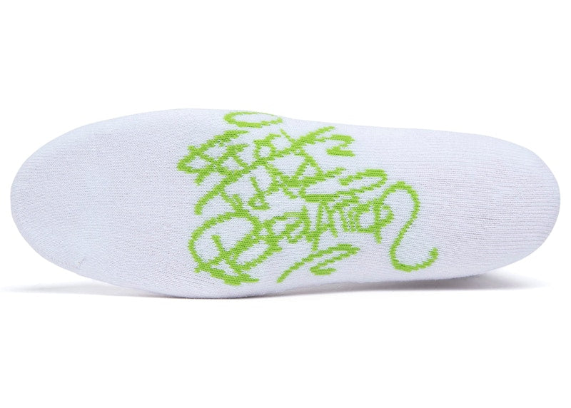 HUF x FTP Crew Socks White