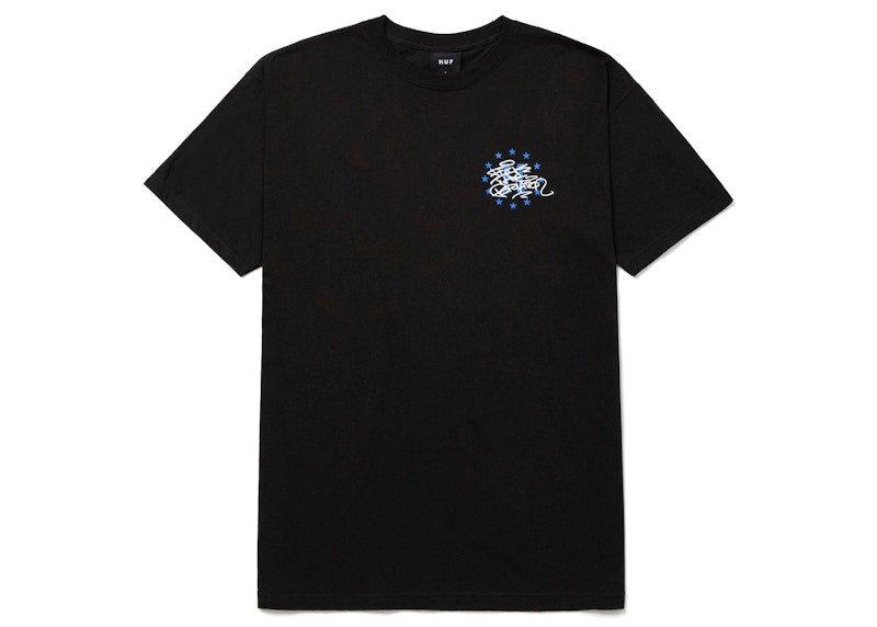 HUF x FTP Galaxy T-shirt Black