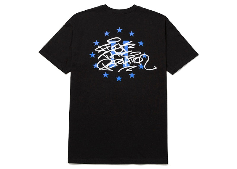 HUF x FTP Galaxy T-shirt Black