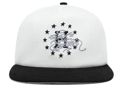 HUF x FTP Strapback Hat White