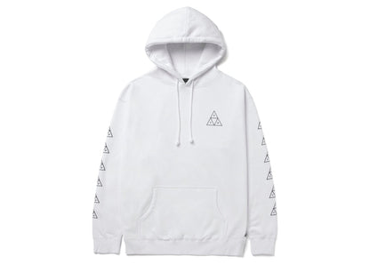 HUF x FTP Triple Triangle Pullover Hoodie White