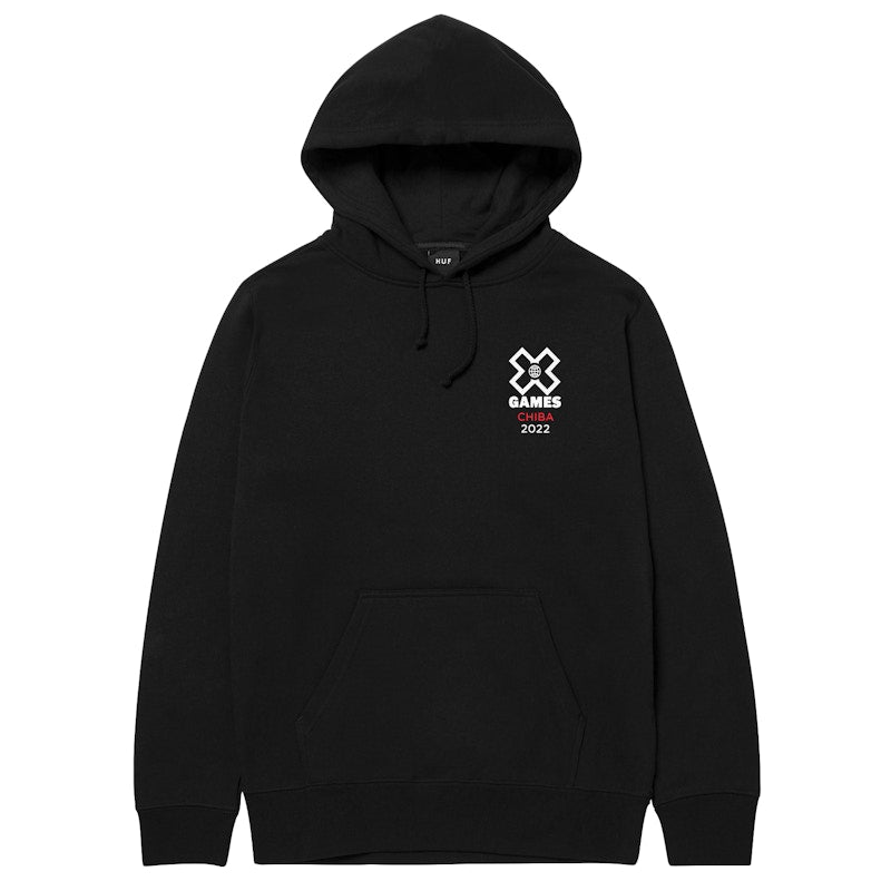HUF x X Games Chiba 2022 Hoodie Black