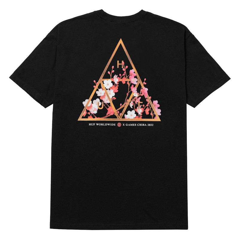 HUF x X Games Chiba 2022 T-Shirt Black