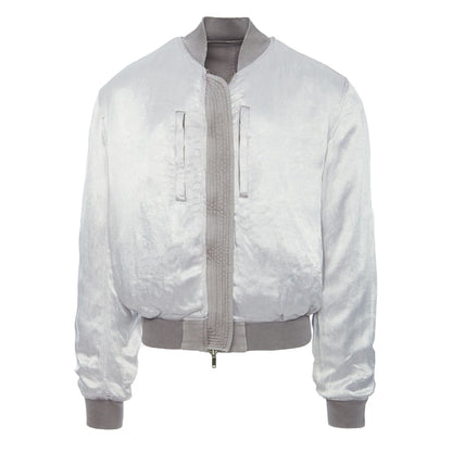 Haider Ackermann Perth Bomber Grey Cold Dye (Silver Lining)