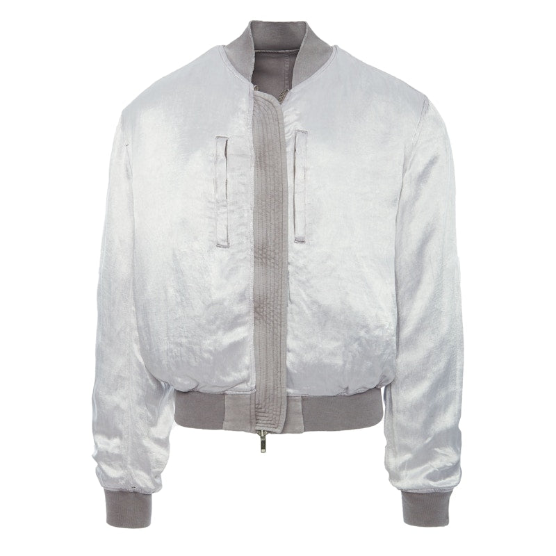 Haider Ackermann Perth Bomber Grey Cold Dye (Silver Lining)