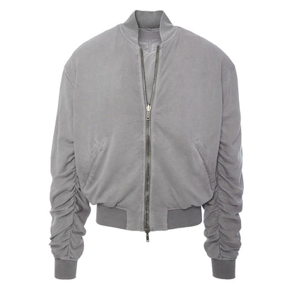 Haider Ackermann Perth Bomber Grey Cold Dye (Silver Lining)