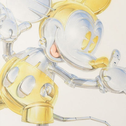 Hajime Sorayama x Disney Future Mickey Mouse A2 Poster Metallic