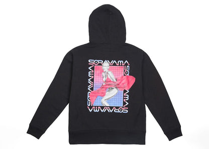 Hajime Sorayama x Medicom Toy Sexy Robot 03 Pullover Hoodie Black