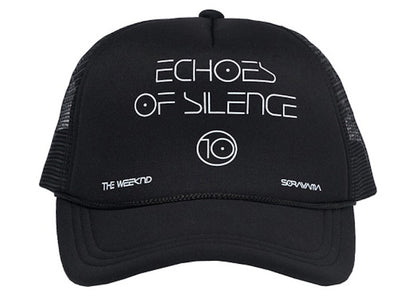 Hajime Sorayama x The Weeknd Echoes Of Silence Trucker Hat Black