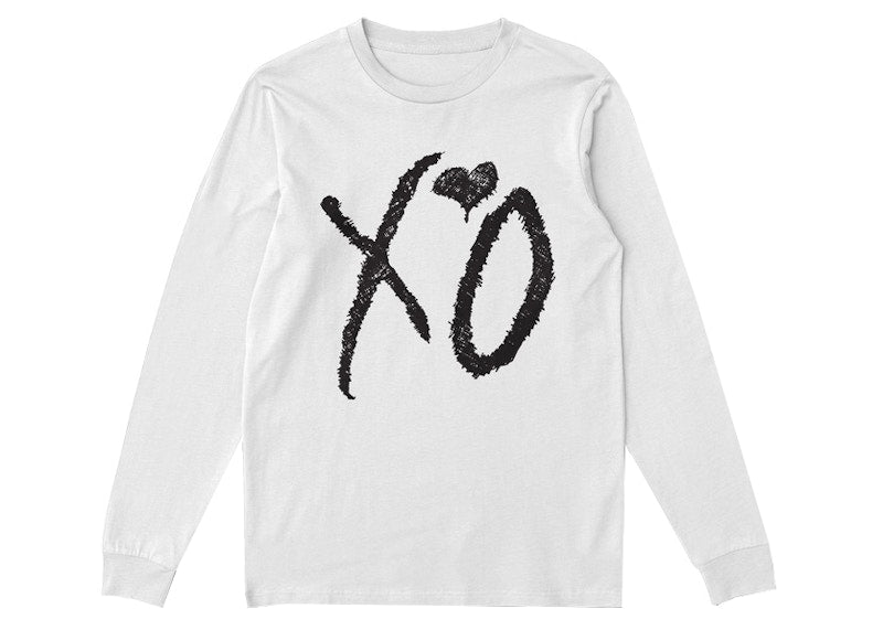 Hajime Sorayama x The Weeknd XO Classic Logo Longsleeve White