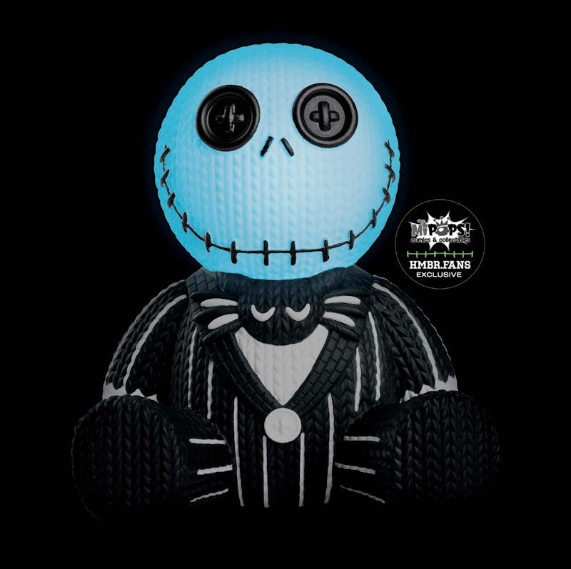Handmade By Robots The Nightmare Before Christmas Jack Skellington GITD MiPops Exclusive Vinyl Figure (LE 720)