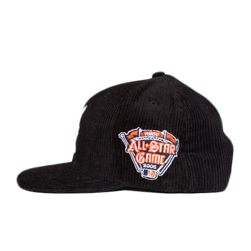 Happy Memories Don't Die Concrete Boys Corduroy Snapback Hat Black